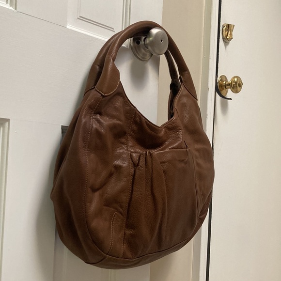 Brown Leather Hobo Bag - Picture 4 of 8